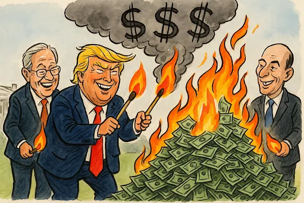 Elk Grove News Minute - Let's burn piles of cash directly!