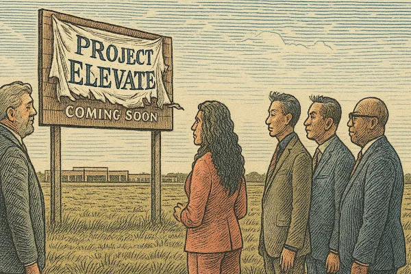 Elk Grove News Minute - Deflating “Elevate” before the first shovel bites dirt